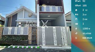 Gambar 1 Rumah 2 Lantai Minimalis Modern di Pandanwangi Malang