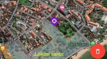 Gambar 5 Termurah Tanah Los Pantai Pasir Putih Mertasari Sanur Bali