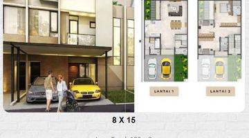 Gambar 2 Dijual Rumah Pik 2 Extension Milenial 8x15 2 Lantai Brand New Dijamin Murah