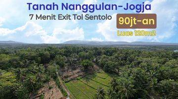 Gambar 1 7 Menit Exit Tol Sentolo Jual Kapling Murah 120m2 90Jtan