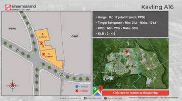 Gambar 1 Miliki Kavling A16 di Bsd City Last Lot Yang Tidak Boleh Dilewatkan