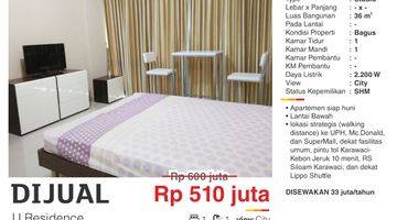 Gambar 2 Dijual Apartemen Studio Furnished Bagus Lantai Rendah Dekat Uph