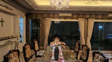 ruang makan rumah bagus furnished di katamaran