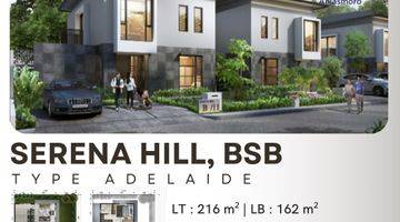 Gambar 1 Dijual Rumah Baru Citraland Bsb City Serena Hill Type Adelaide