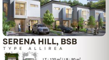 Gambar 1 Dijual Rumah Baru Citraland Bsb City Serena Hill Type Allirea 