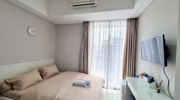 Gambar 1 Diaewakan studio furnish apartemen taman anggrek residences