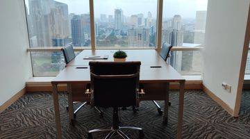 Gambar 1 Sewa Kantor Siap Ditempati 6 Pax Furnished di Sudirman