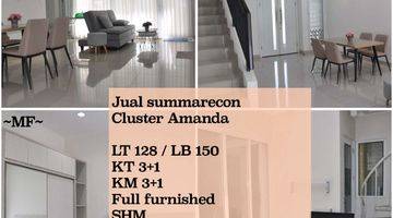 Gambar 1 Di Jual Rumah Cluster Amanda Summarecon Bandung