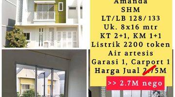 Gambar 1 Di Jual Rumah Cluster Amanda Summarecon Bandung