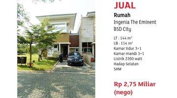 Gambar 1 Rumah Siap Huni Di Ingenia The Eminent Bsd City