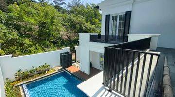 Gambar 4 Rumah Mewah 2 Lantai Baru, di Lengkapi Private Pool, Lift, Lantai Marmer, View Gunung,di Sentul City, Bogor