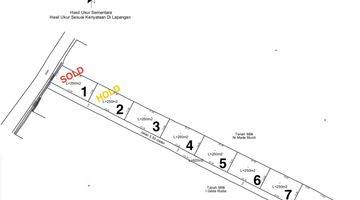 Gambar 1 FREEHOLD LAND 20,8 are - BERABAN, PASUT - TABANAN 