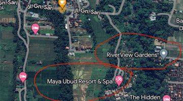 Gambar 1 FOR SALE MAIN ROAD LAND & RIVERSIDE IN UBUD (PRICE UNDER MARKET)