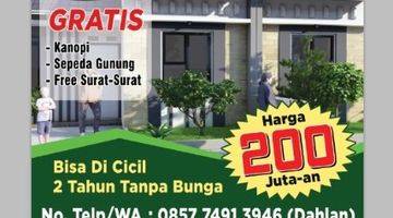 Gambar 3 Rumah dijual di bogor murah 1 lantai minimalis