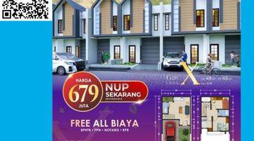 Gambar 1 Rumah 2 Lantai Baru Unfurnished Sertifikat Hak Milik di Wonorejo, Surabaya , Surabaya