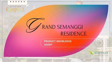 Gambar 1 Dijual Rumah Baru Gress 2 Lantai Grand Semanggi Residence di Wonorejo Surabaya Timur