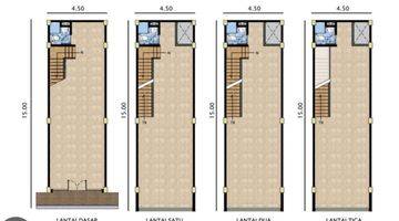 Gambar 2 Dijual Ruko Golf Island Pik Rgie Uk 4,5x15 Lb : 270 M2 Standar Developer, Jakarta Utara