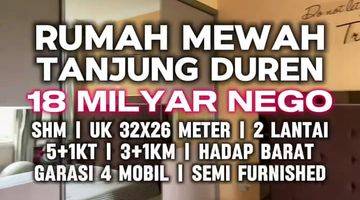 Gambar 3 Dijual Rumah Mewah 2 Lantai Semi Furnished Puri Indah 2, Tanjung Duren, Jakarta Barat, 028