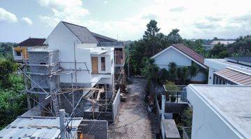 Gambar 3 dijual villa on progress di canggu tumbak bayuh view sawah