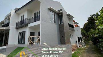 Gambar 1 Dijual Rumah Bangunan Baru Taman Krisan Bsd City Tangerang Selatan