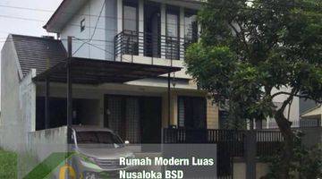 Gambar 1 Dijual Rumah Luas Modern 2 Lantai Nusaloka Bsd Tangerang Selatan 