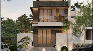 Gambar 3 Rumah Baru Modern Hook 2 Lantai Villa Melati Mas Tangerang Selatan