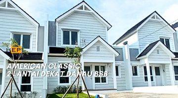 Gambar 3 Baru Furnished ! Dekat Danau Bsb ! American Classic 2 Lantai