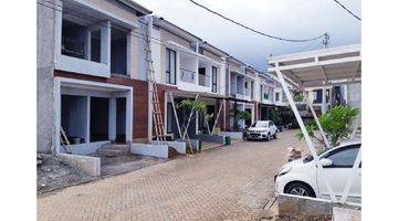 tampak depan dijual rumah brand new 2