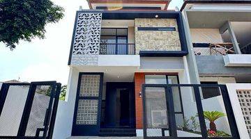 tampak depan brand new house modern tropical