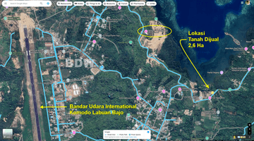 Gambar 2 Labuan Bajo, Flores, Ntt. Dijual 4 Lahan Tanah Bagus, Lokasi Terbaik Cocok Untuk Villa Hotel Dll.