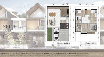 Gambar 3 New Cluster Riverside Residence Type Rhine Setraduta Bandung