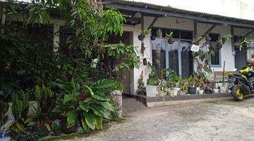 tampak depan rumah klasik dan terawat sayap