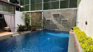 Gambar 2 DiJual rumah healing 2 lantai, terawat banget, cantik, ada kolam renang di daerah Tebet