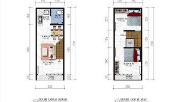 Gambar 1 Rumah strategis , bermanfaat, 2 lantai, mantap