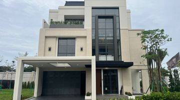 Gambar 1 Rumah Super Mewah Premium Full Marmer dan Lift Cluster Tresor BSD City 