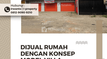 Gambar 1 Dijual Cepat Rumah Pribadi Dengan Konsep Model Villa