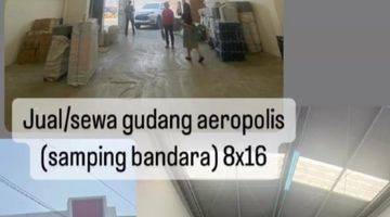 Gambar 1 Gudang Siap Pakai di Kawasan Aeropolis Tangerang