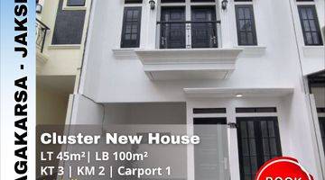 Gambar 1 Dijual Rumah Classic Rooftop Cluster Di Jagakarsa Jakarta Selatan 
