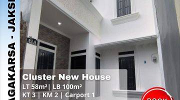 Gambar 1 Dijual Rumah Classic Rooftop Cluster Di Jagakarsa Jakarta Selatan 