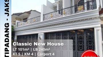 Gambar 1 Dijual Rumah Eropa Classic Di Jatipadang Pasar Minggu Jakarta Selatan
