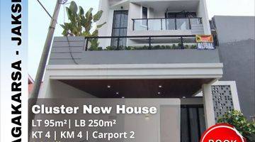 Gambar 1 Dijual Murah Rumah Cluster Scandinavian Di Jagakarsa Jakarta Selatan