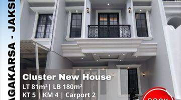 Gambar 1 Dijual Rumah Cluster American Classic Rooftop Di Jagakarsa Jakarta Selatan