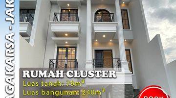 Gambar 1  Rumah Cluster Kencana House Jagakarsa Jakarta Selatan