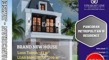 Gambar 1 Dijual Rumah Cluster Pancoran Metropolitan 18 Residence Jakarta 