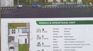 Gambar 2 Rumah Subsidi Harmoni Primavera di Klapanunggal Kab Bogor