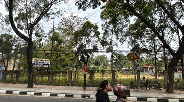 tampak depan disewa kavling di jalan ciater