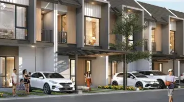 Gambar 2 Rumah di Ciputat, Aksara Homes Tipe 5.5 X 11, Tangerang Selatan