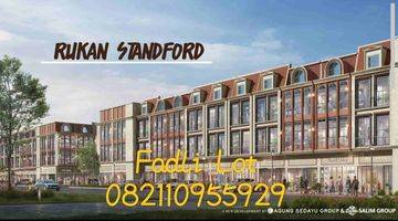 Gambar 1 Rukan Stanford Pik 2 Pantai Indah Kapuk Uk 4.5x12.5 Harga Perdana