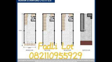 Gambar 3 Rukan Stanford Pik 2 Pantai Indah Kapuk Uk 4.5x12.5 Harga Perdana