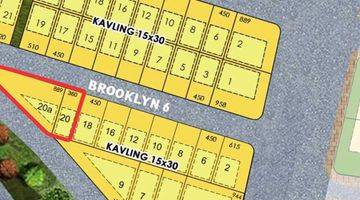 Gambar 1 Kavling Komersial Pik 2 Brooklyn 15x30m Lokasi Bagus, Harga Murah